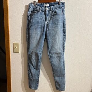 Nicole Miller Soho Blue Ankle Jeans